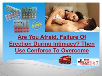 Consume Cenforce When You Find Difficulty In Getting Erection