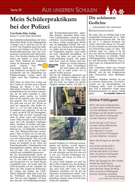 Beelitzer Nachrichten - Mai 2018