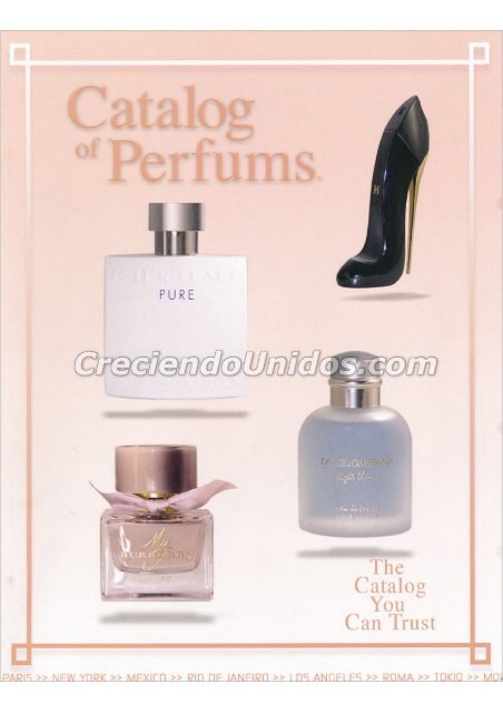 670 Catalog of Perfums Catálogo de Perfumes por Mayoreo