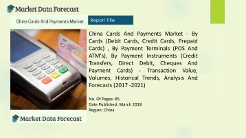 China Cards And Payments Market