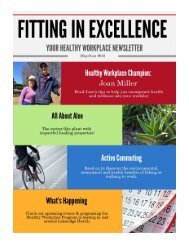 Fitting In Excellence- May June 2018