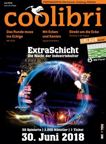 Juni 2018 - coolibri Oberhausen, Duisburg, Mülheim