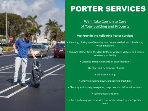 Portfolio Commercial & Janitorial