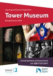 Tower Museum Spring Summer 2018 Programme Web