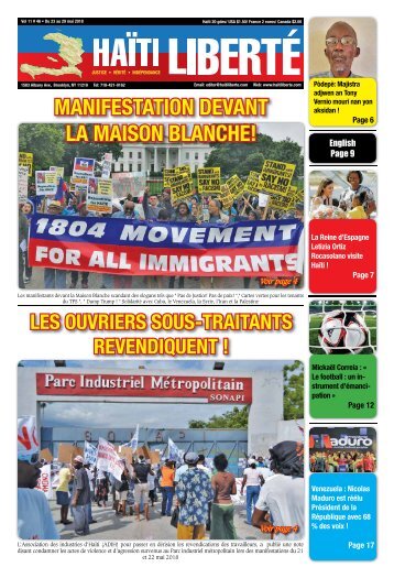 Haiti Liberte 23 Mai 2018