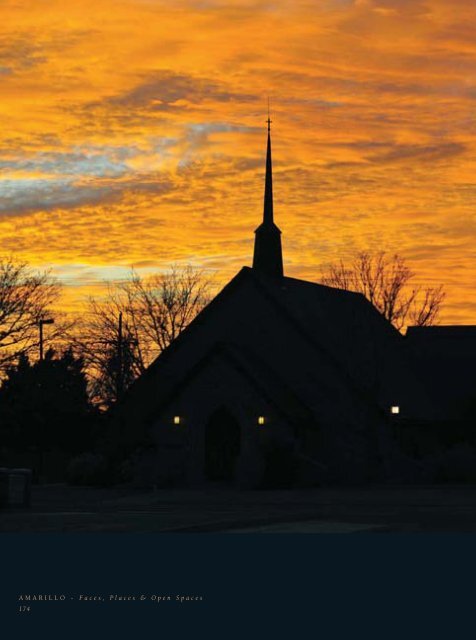 Amarillo: Faces, Places & Open Spaces