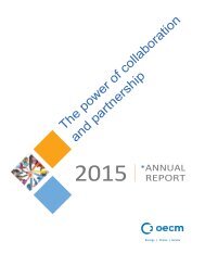 2015 OECM Annual Report