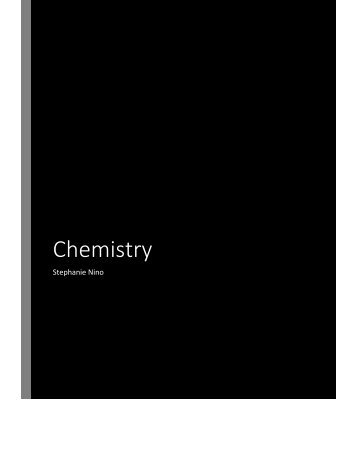 Final Chemistry Notebook