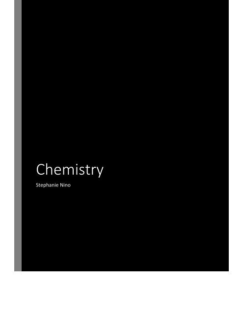 Final Chemistry Notebook