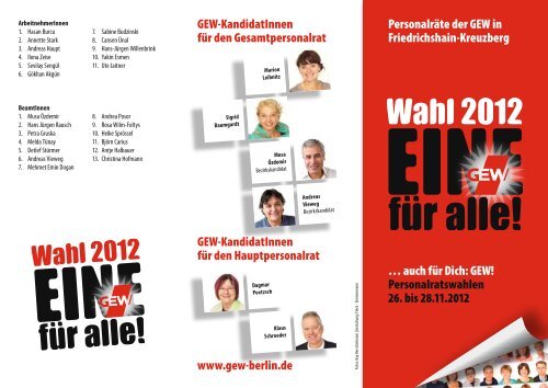KandidatInnen-Flyer - GEW - Berlin