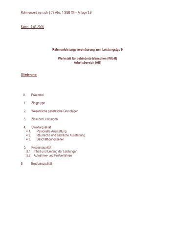 Rahmenvertrag nach § 79 Abs. 1 SGB XII ... -  Brandenburg.de
