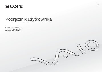 Sony VPCW21M1E - VPCW21M1E Istruzioni per l'uso Polacco