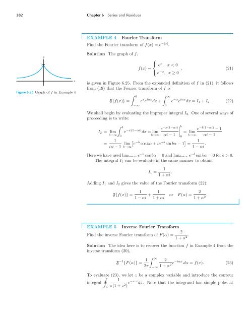 Complex Analysis - Maths KU