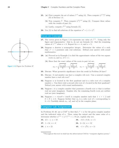 Complex Analysis - Maths KU