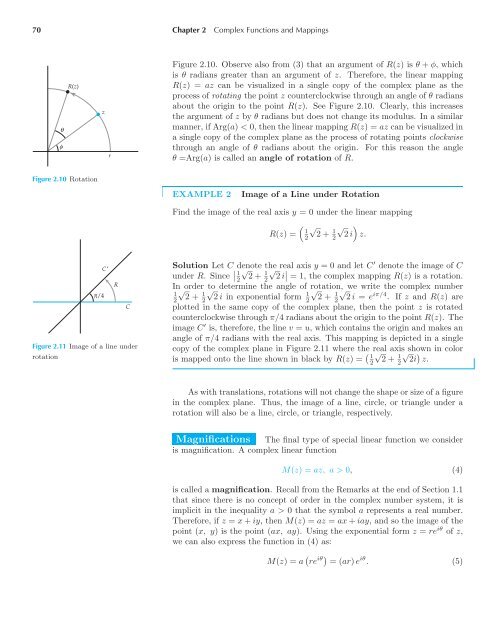 Complex Analysis - Maths KU