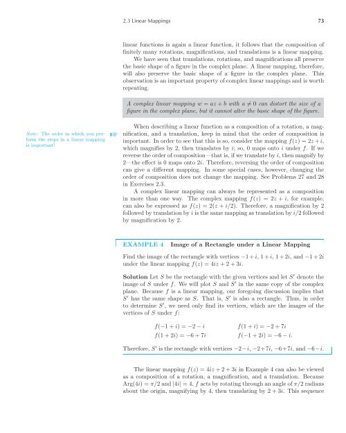 Complex Analysis - Maths KU