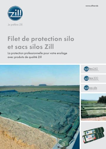 Filet de protection silo et sacs silos Zill - Zill GmbH & Co. KG