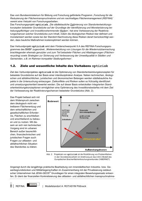 Die städtebauliche Optimierung von ... - optirisk.de