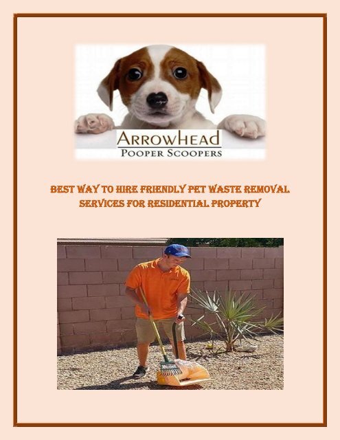 dog poop removal companies near me