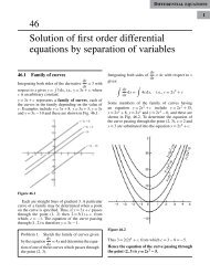 differential equation