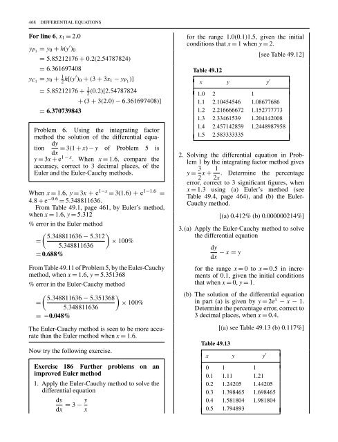 differential equation
