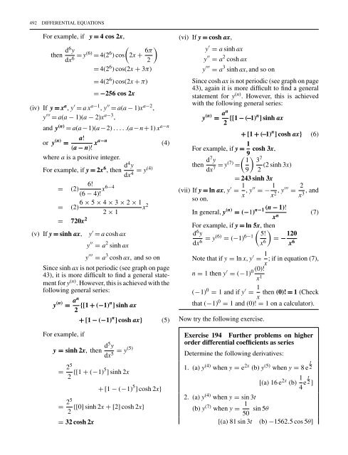 differential equation