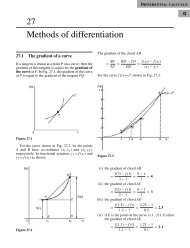 differentiation