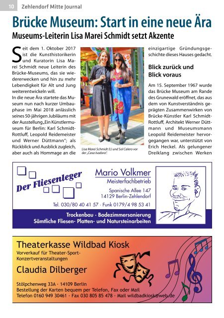 Zehlendorf Mitte Journal Jun/Jul 2018