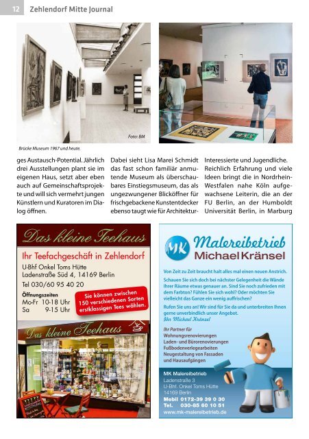 Zehlendorf Mitte Journal Jun/Jul 2018