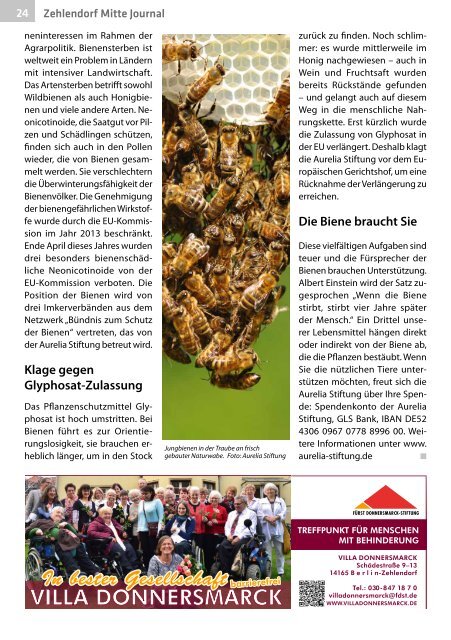 Zehlendorf Mitte Journal Jun/Jul 2018