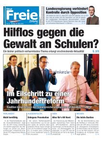 Hilflos gegen die Gewalt an Schulen?