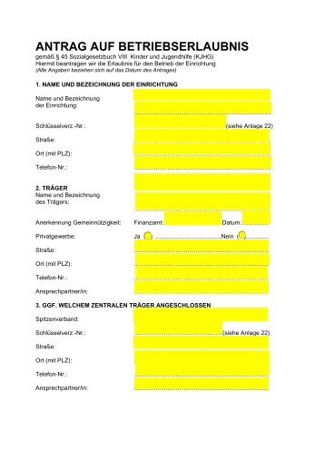 ANTRAG AUF BETRIEBSERLAUBNIS - Brandenburg.de