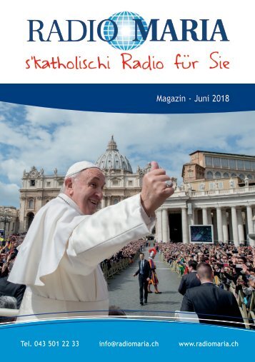 Radio Maria Magazin - Juni 2018