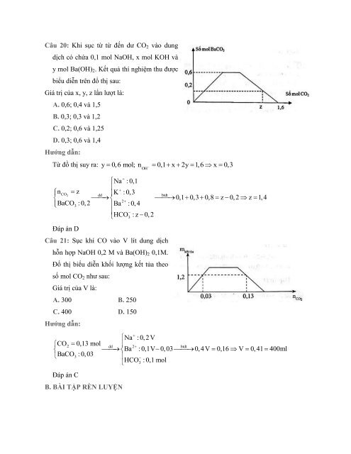 Giải nhanh hiện đại bài tập Hóa Học - Phương pháp 1 - Giải bài tập hình vẽ đồ thị (36 Pages)