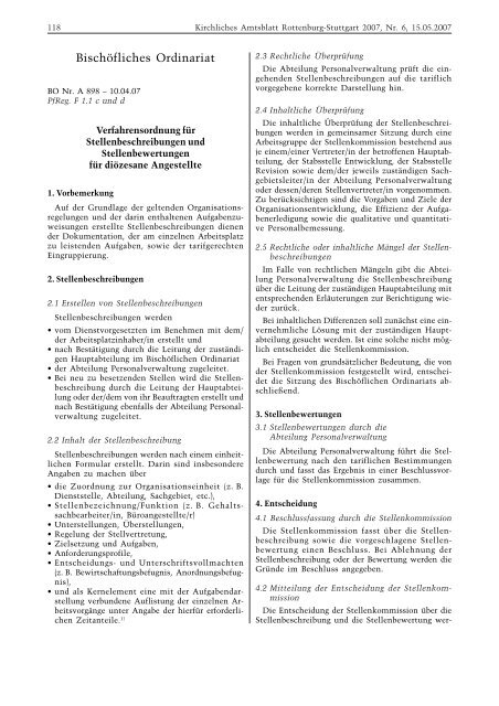 Kirchliches Amtsblatt - DRS Mitarbeiterportal: Login - Diözese ...