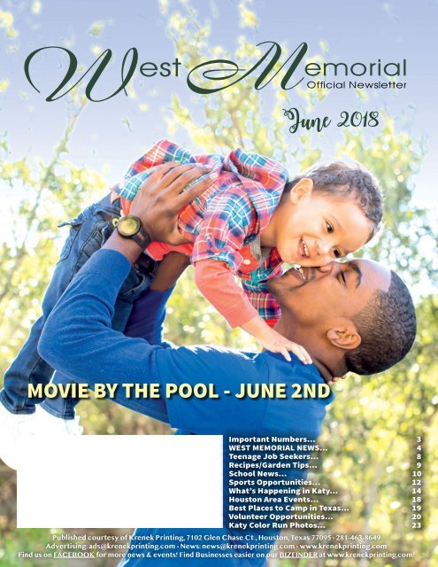 West Memorial June 2018