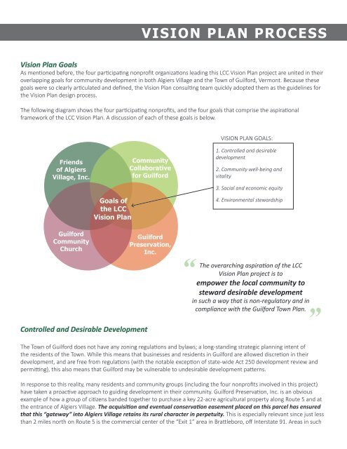 Algiers Village Living Communities Challenge Vision Plan