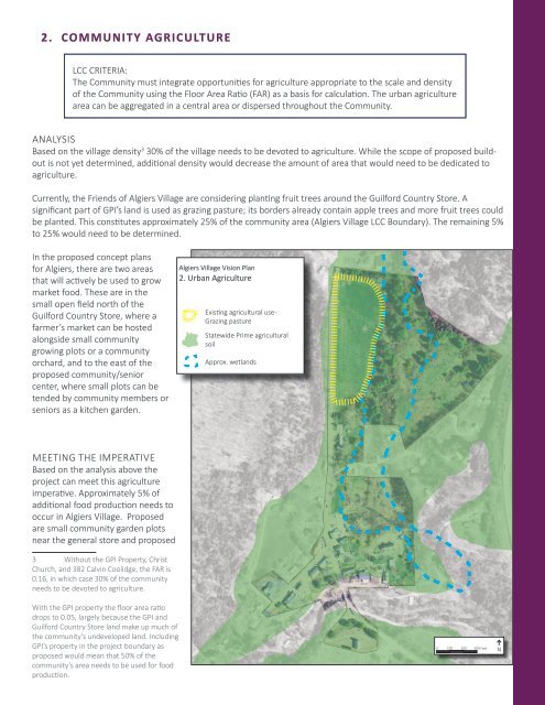 Algiers Village Living Communities Challenge Vision Plan