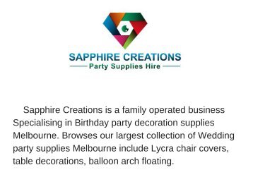 Australia party decorations