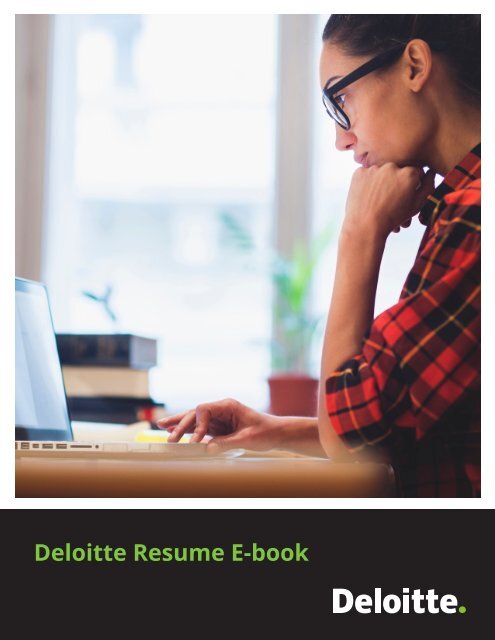 Deloitte Resume E Book V5