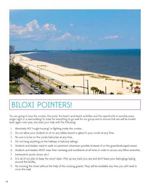 2018 Beach Retreat Leader Manual