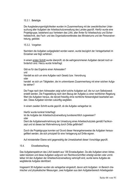 Ausgliederungsbericht vom 30.6.2004 - Brandenburg.de