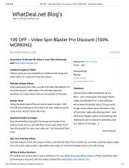 10$ OFF – Video Spin Blaster Pro Discount (100% WORKING)