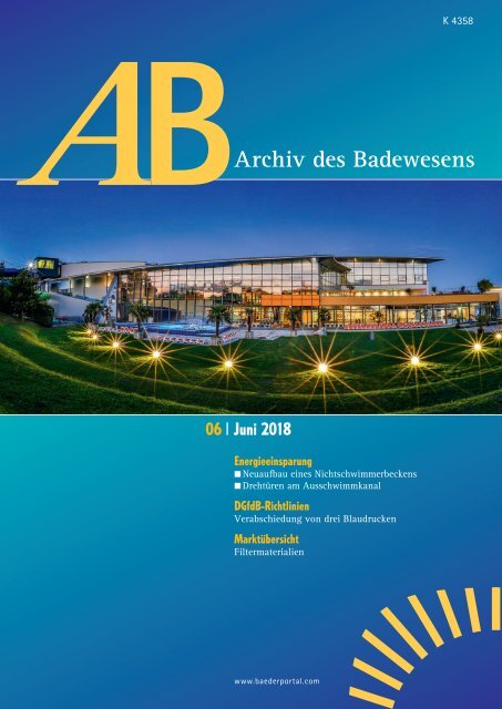 AB Archiv des Badewesens Juni 2018