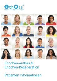 EthOss® Knochenaufbau - Patienteninformation