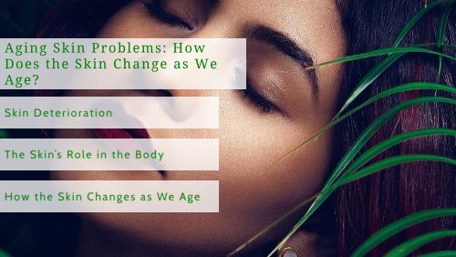 Skin Aging Problem and Effects