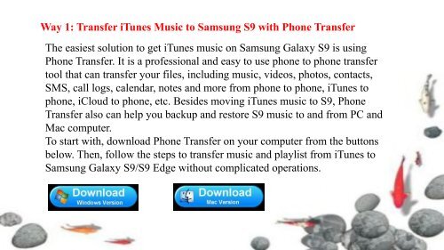 4 Ways to Transfer iTunes Music to Samsung S9S9+