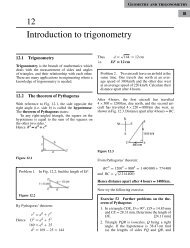 trigonometry