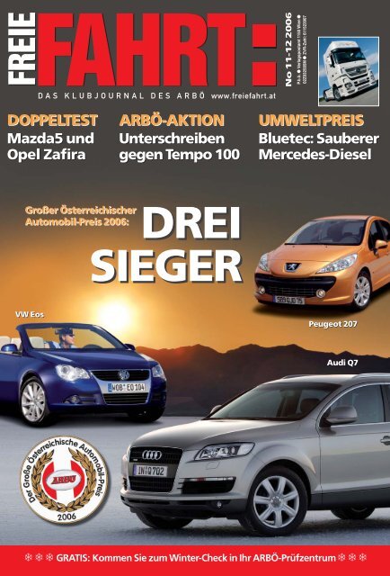 DREI SIEGER DREI SIEGER - Freie Fahrt