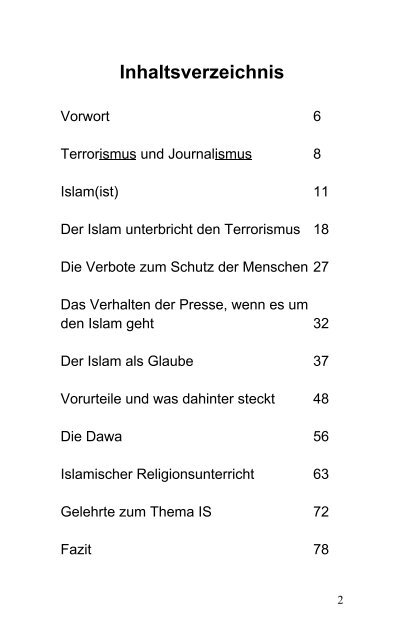 Leseprobe "Terror im Islam?" von Andrea Mohamed Hamroune